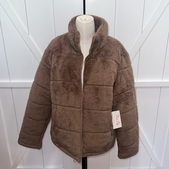 Pink Lily Jackets & Blazers - Pink Lily Women's Fleece Jacket